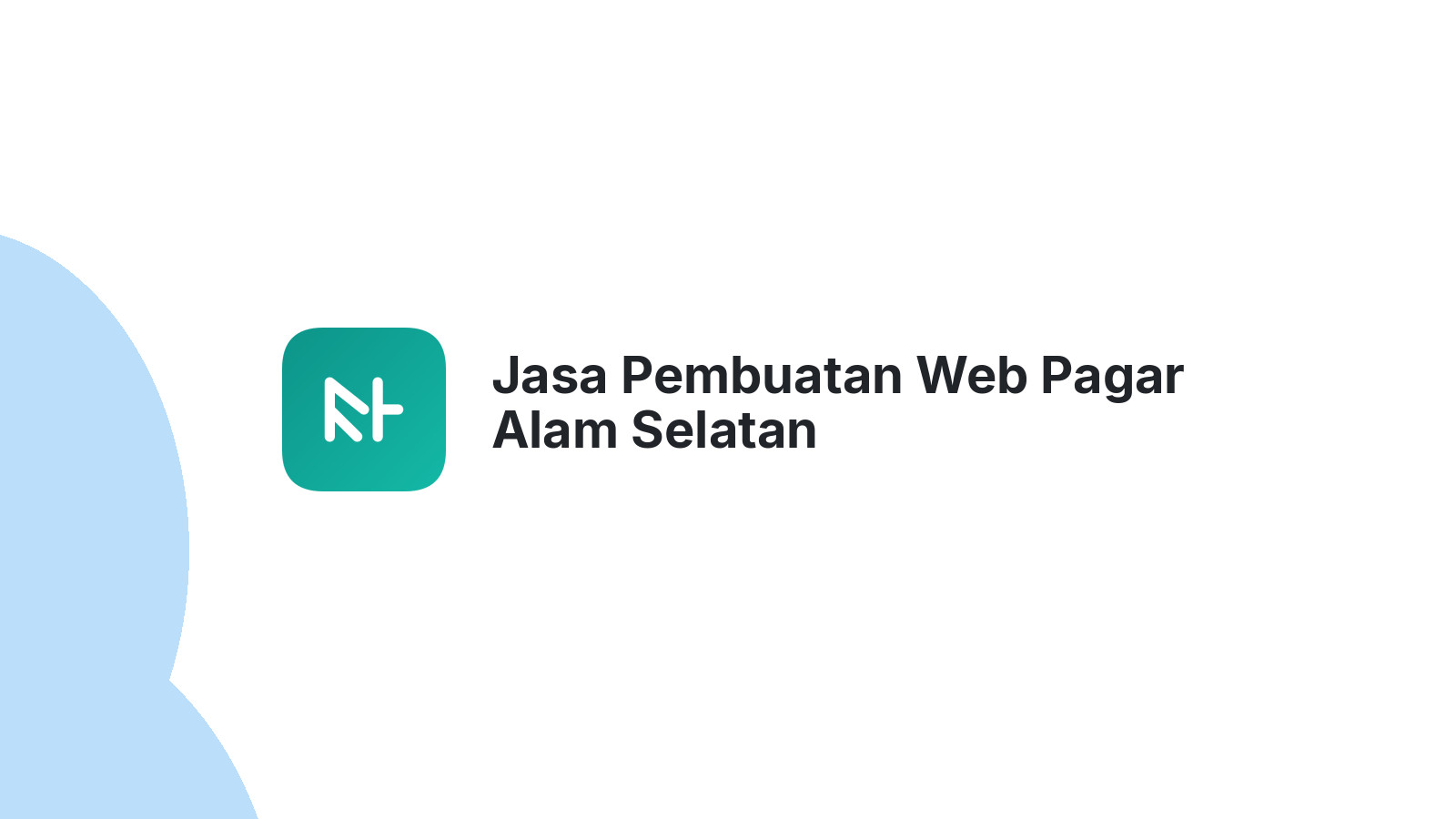 Jasa Pembuatan Web Pagar Alam Selatan