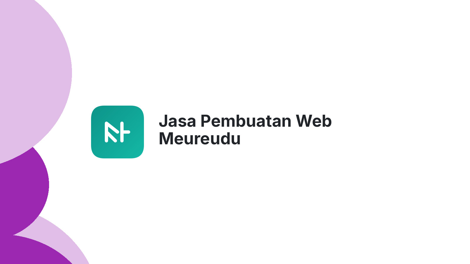 Jasa Pembuatan Web Meureudu