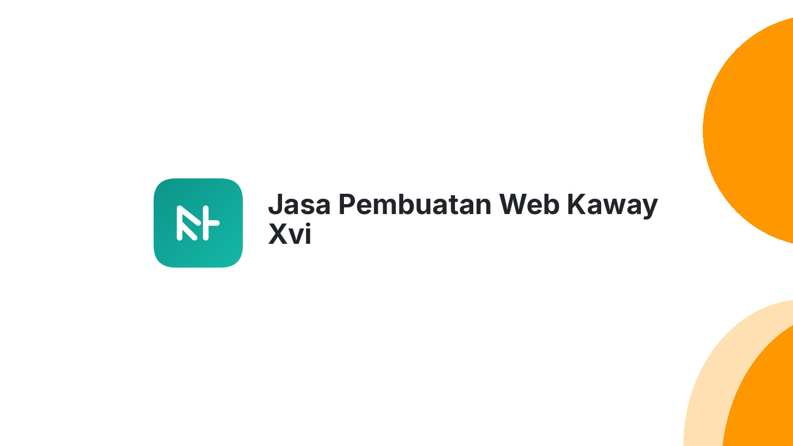 Jasa Pembuatan Web Kaway Xvi