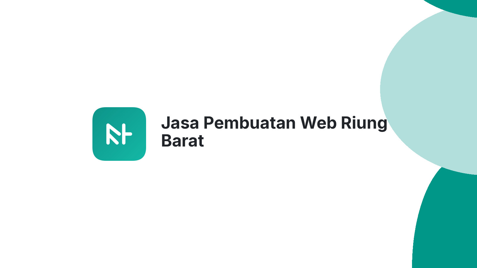 Jasa Pembuatan Web Riung Barat