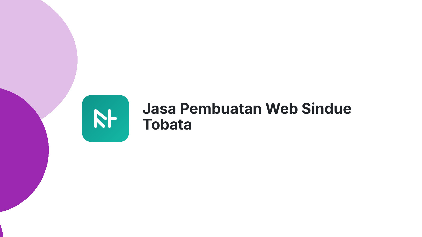 Jasa Pembuatan Web Sindue Tobata