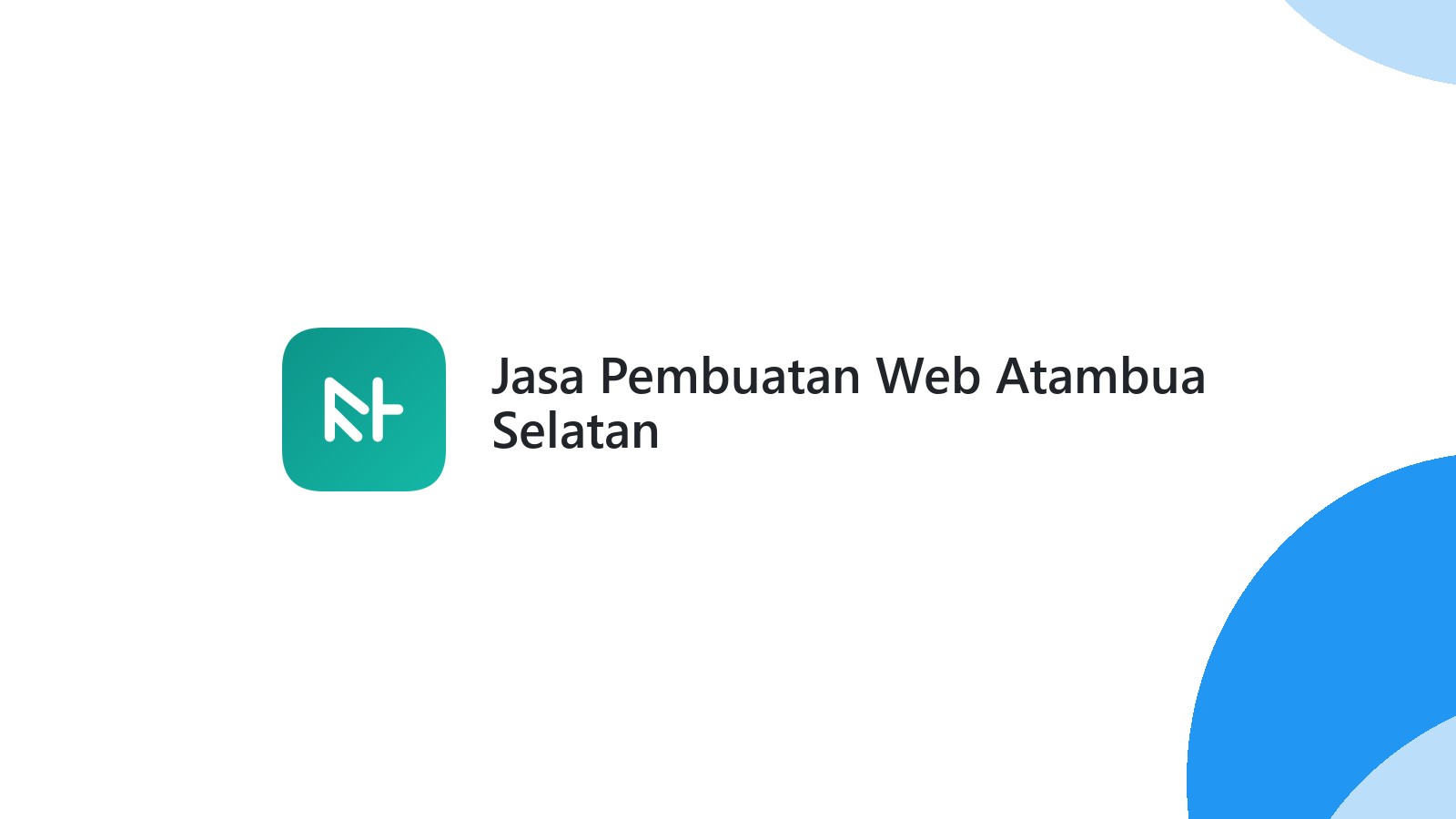 Jasa Pembuatan Web Atambua Selatan