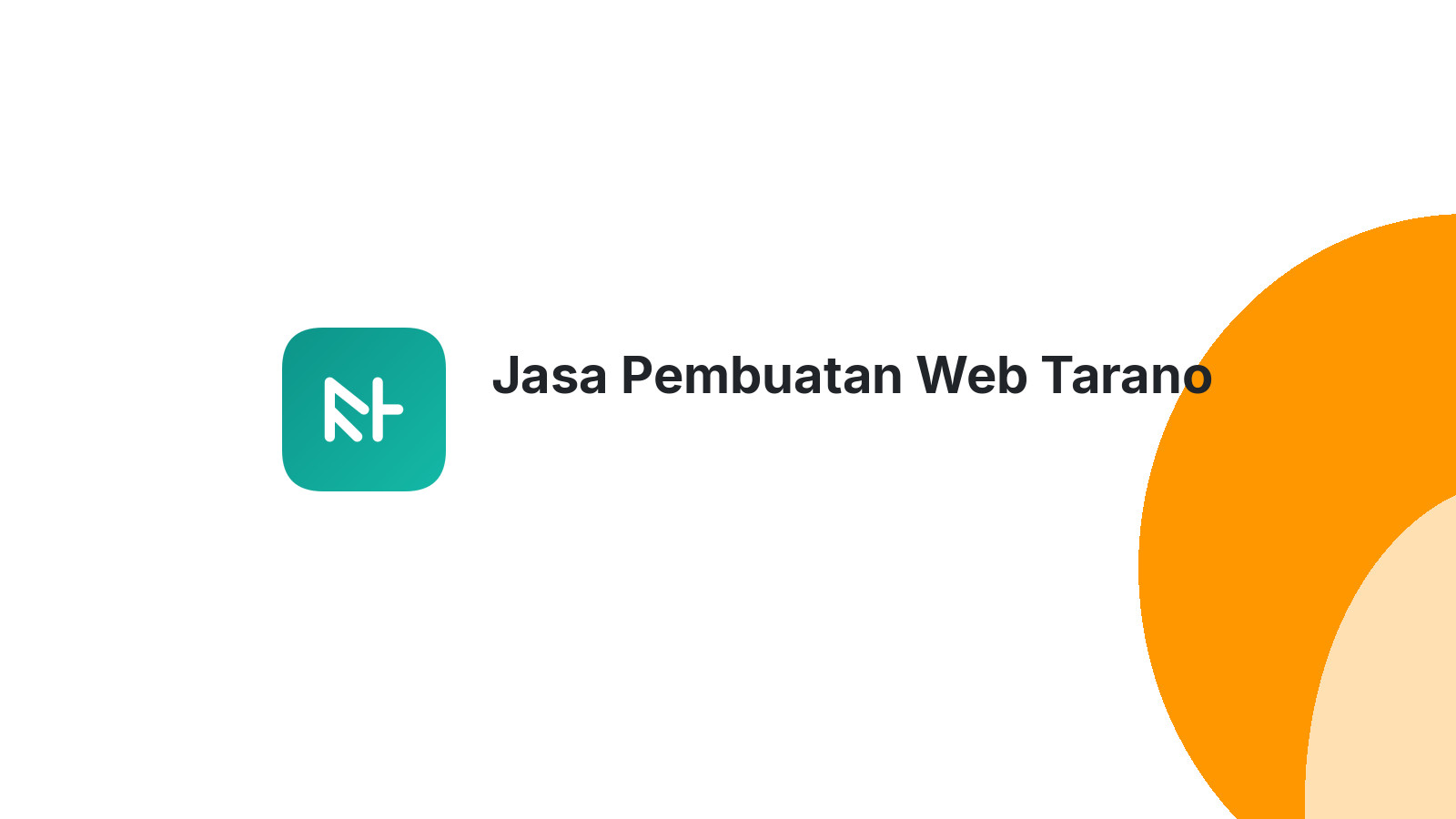 Jasa Pembuatan Web Tarano