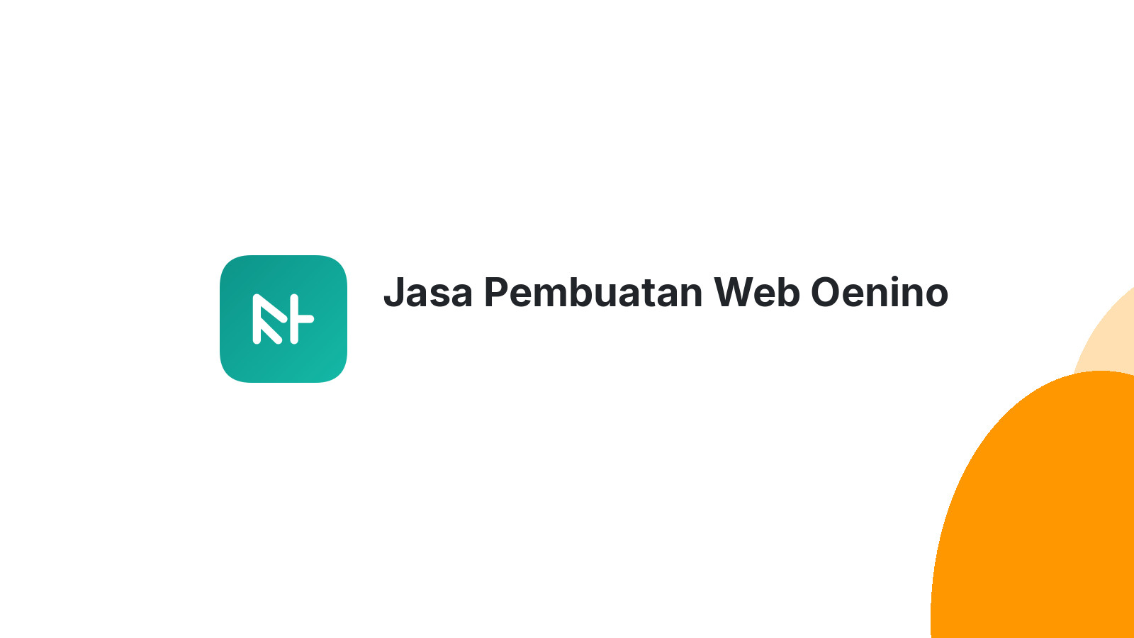Jasa Pembuatan Web Oenino
