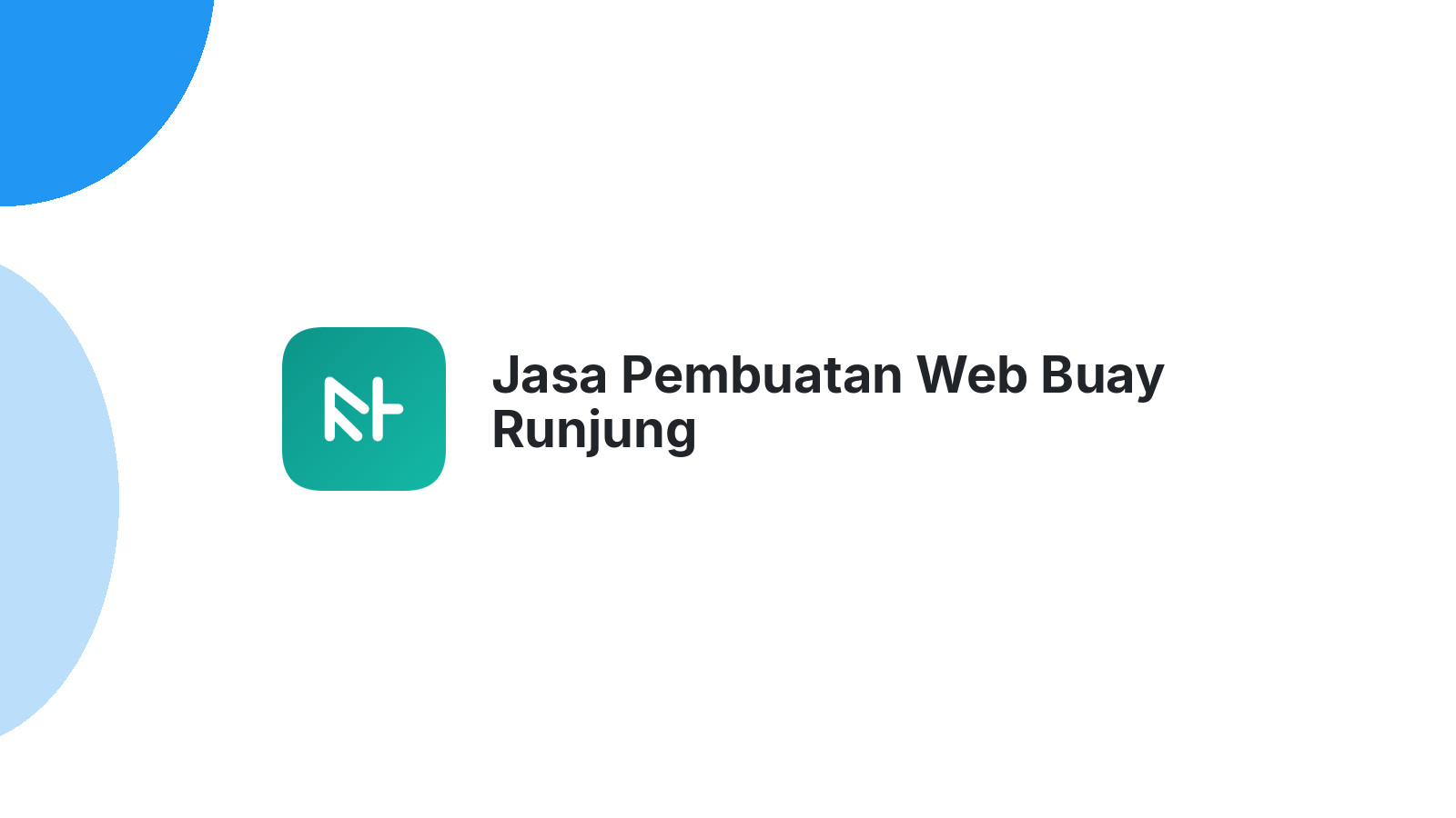 Jasa Pembuatan Web Buay Runjung