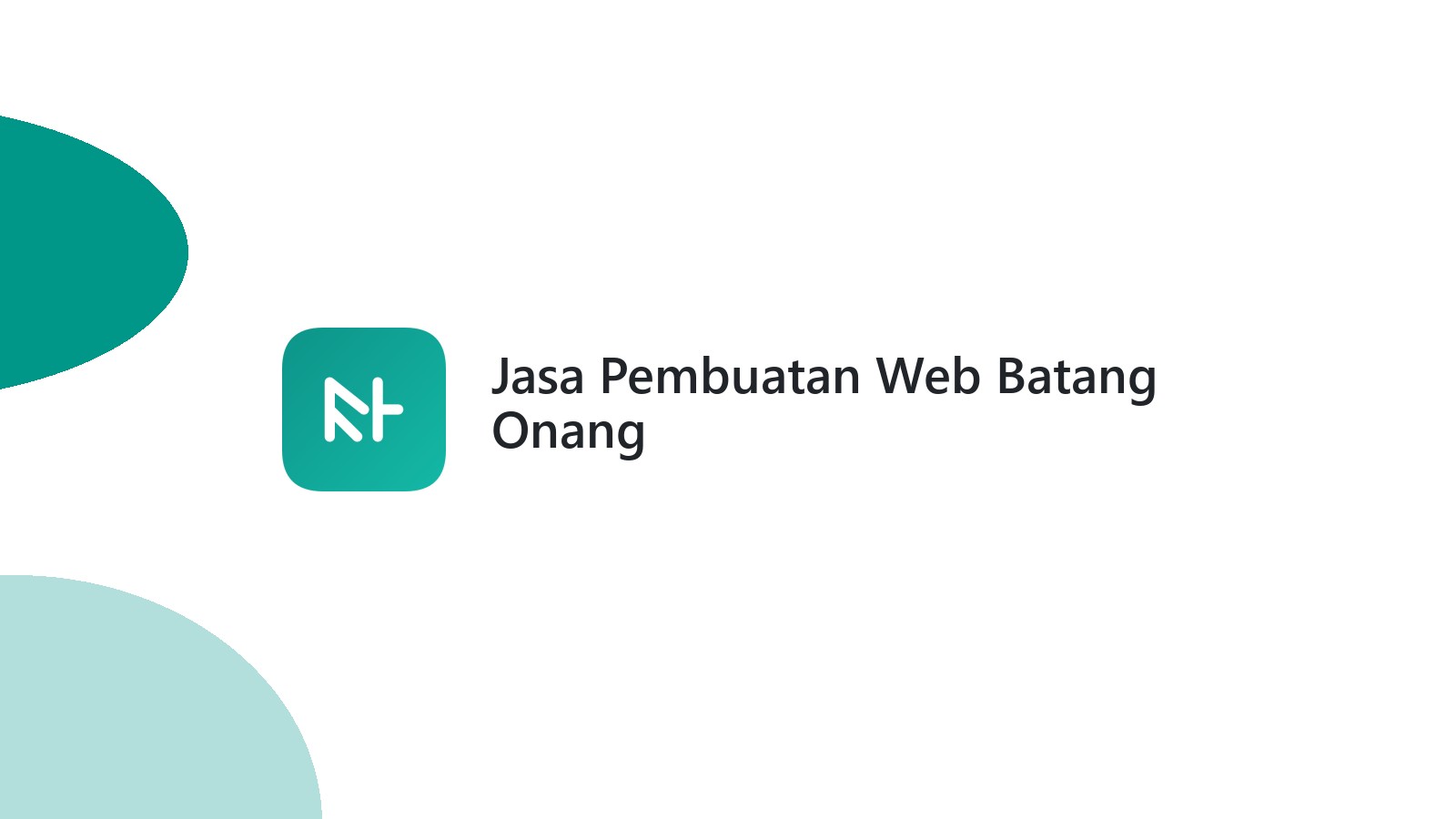 Jasa Pembuatan Web Batang Onang