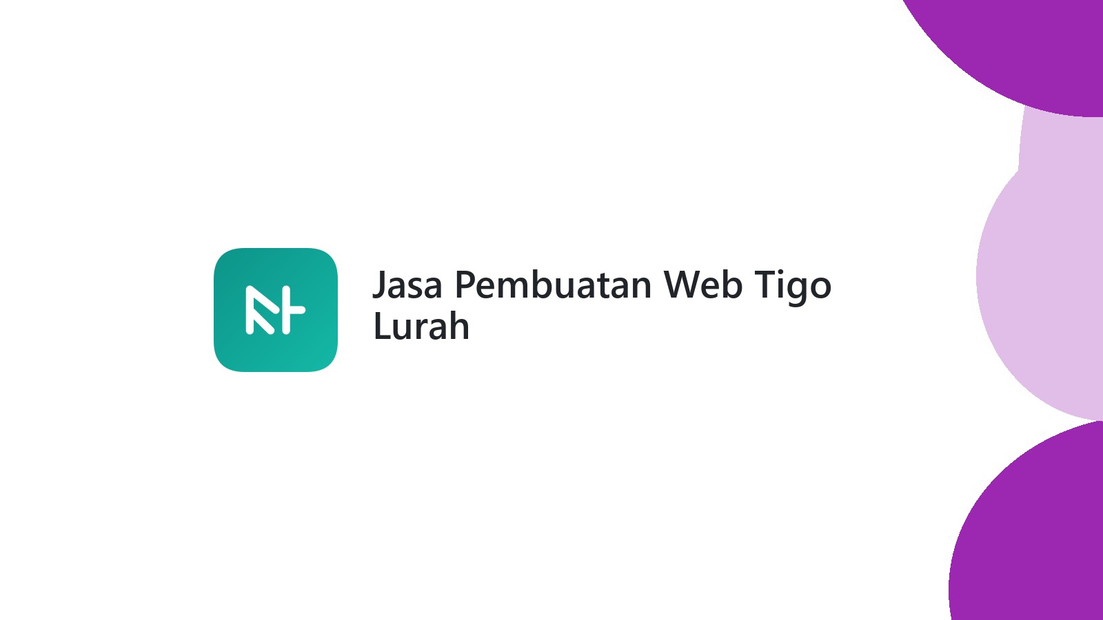 Jasa Pembuatan Web Tigo Lurah