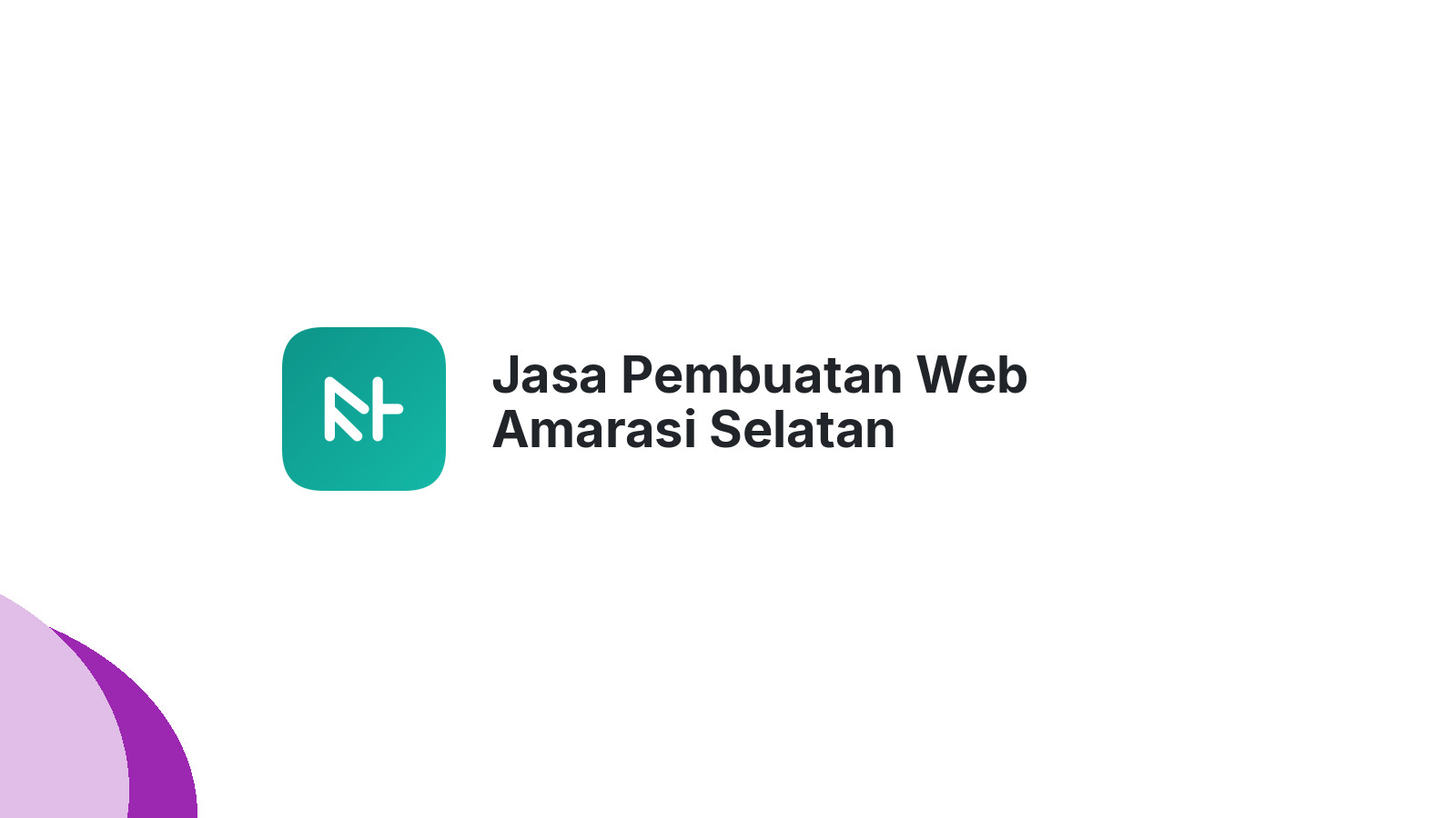 Jasa Pembuatan Web Amarasi Selatan