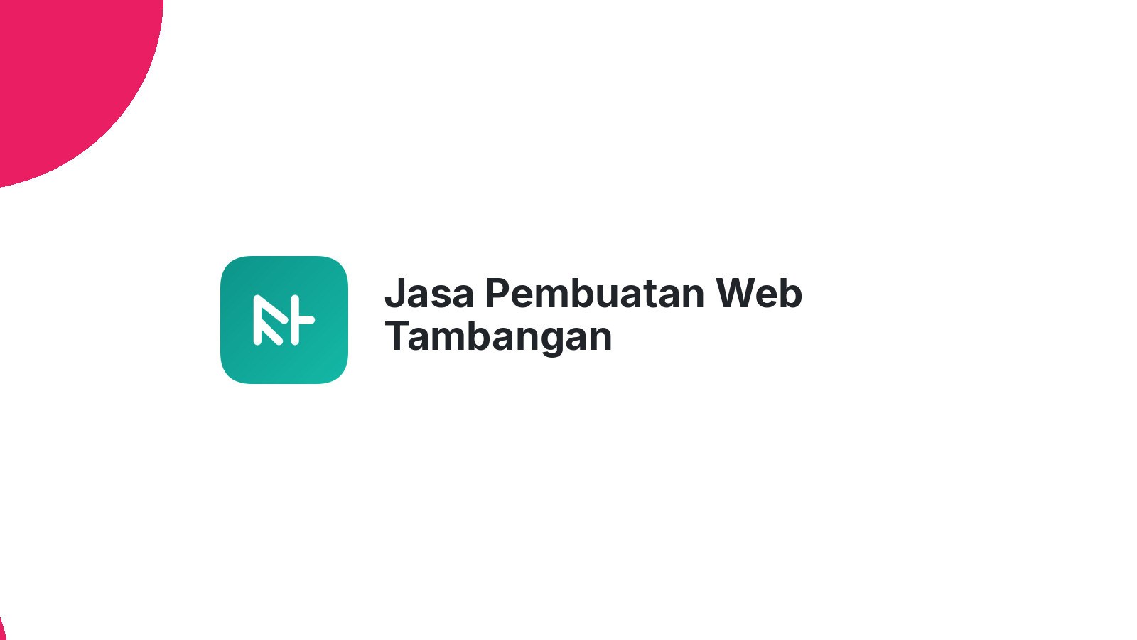 Jasa Pembuatan Web Tambangan