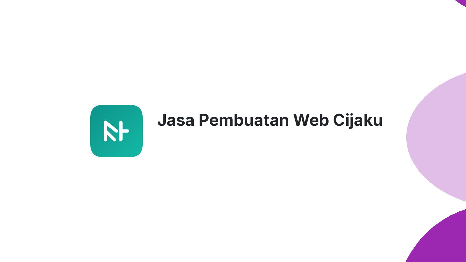 Jasa Pembuatan Web Cijaku