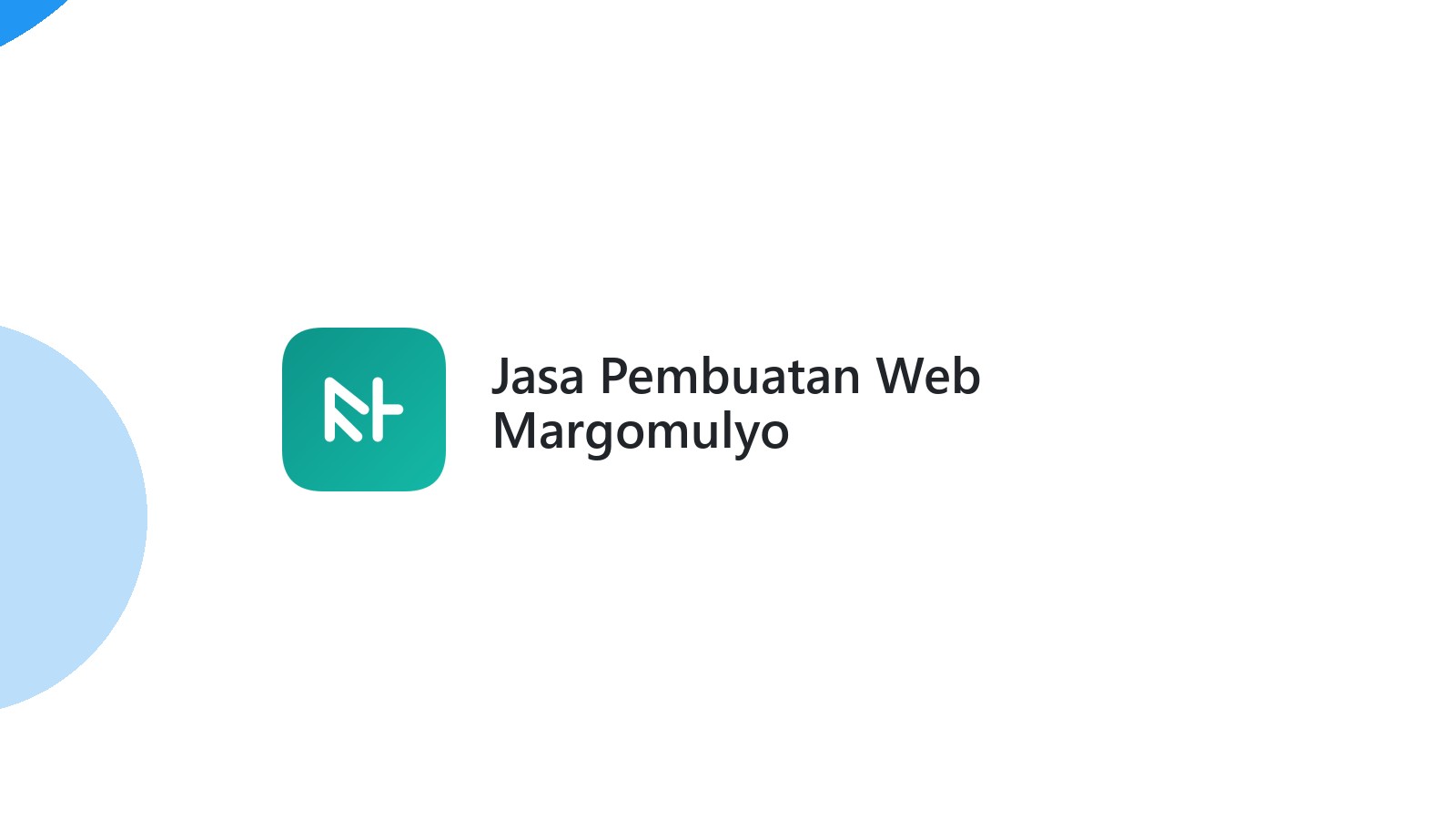 Jasa Pembuatan Web Margomulyo