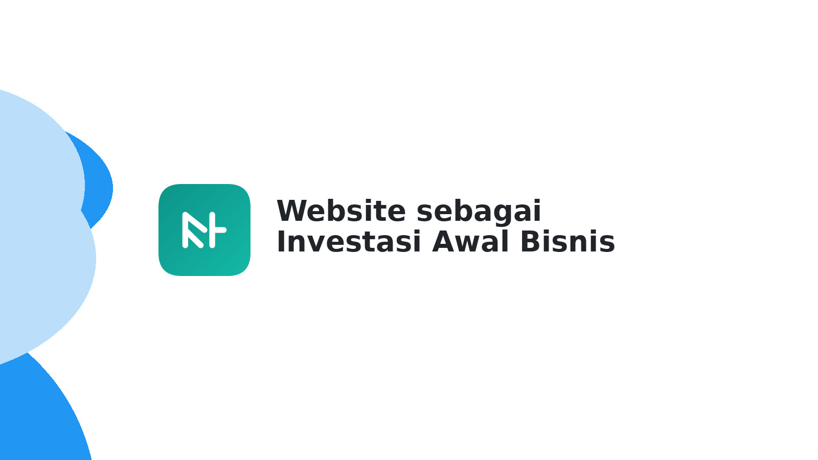 Website sebagai Investasi Awal Bisnis