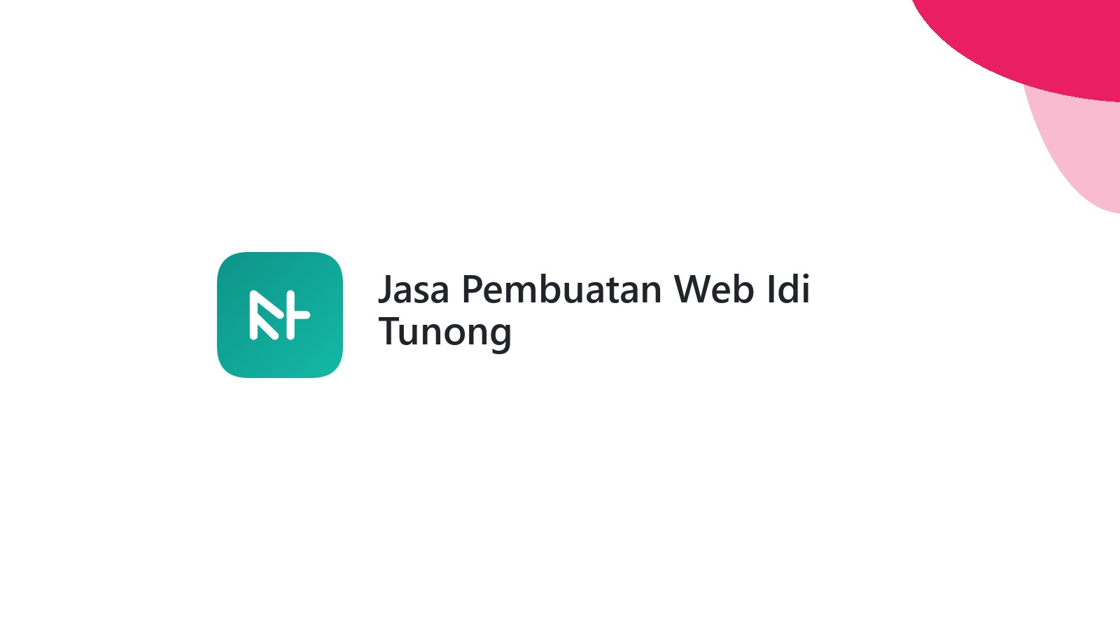 Jasa Pembuatan Web Idi Tunong
