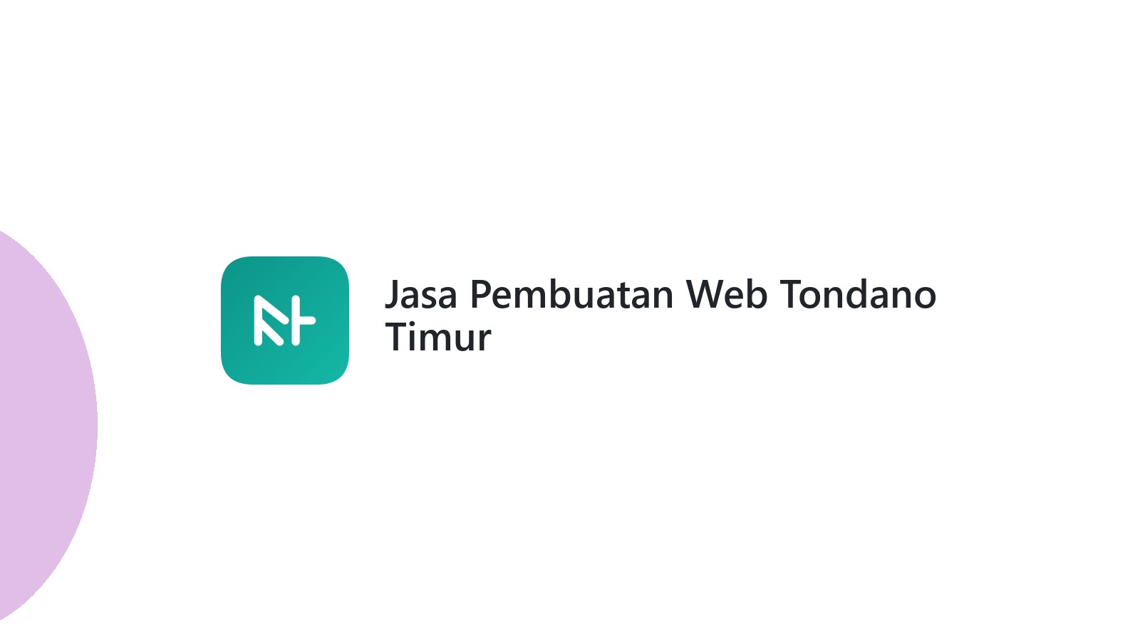 Jasa Pembuatan Web Tondano Timur