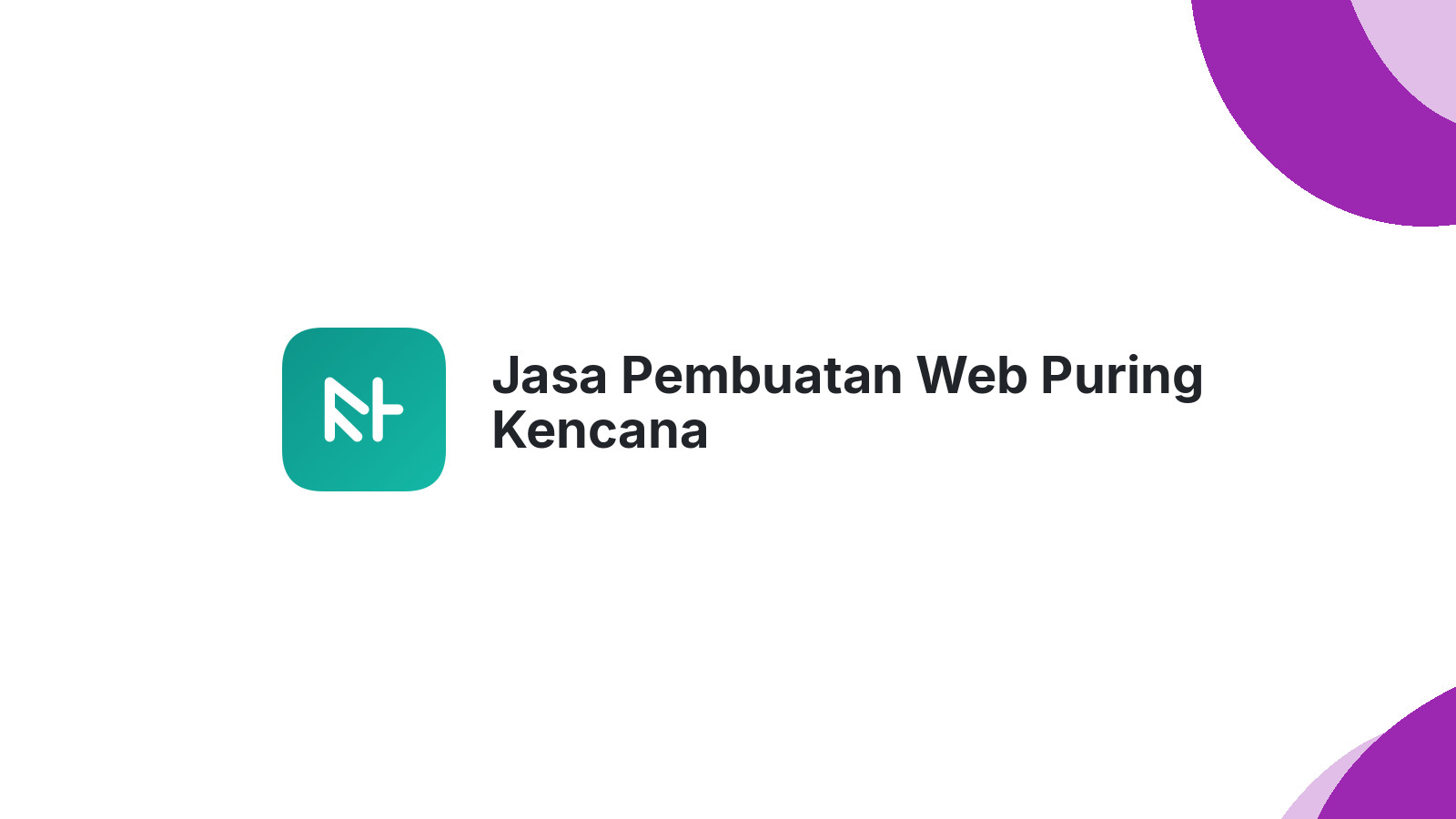 Jasa Pembuatan Web Puring Kencana