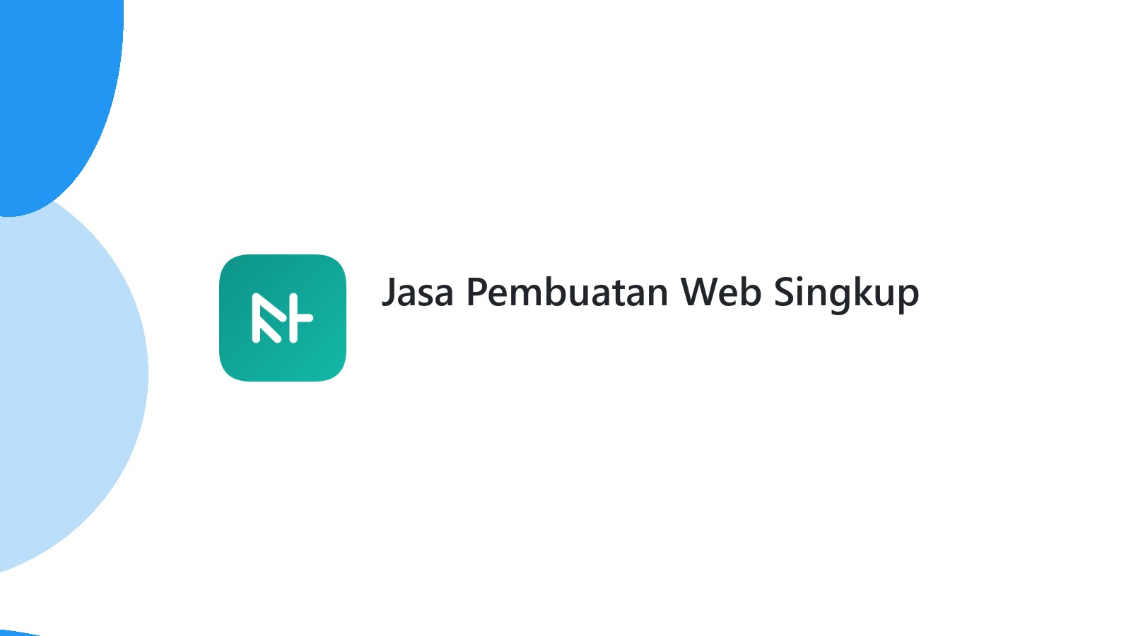 Jasa Pembuatan Web Singkup