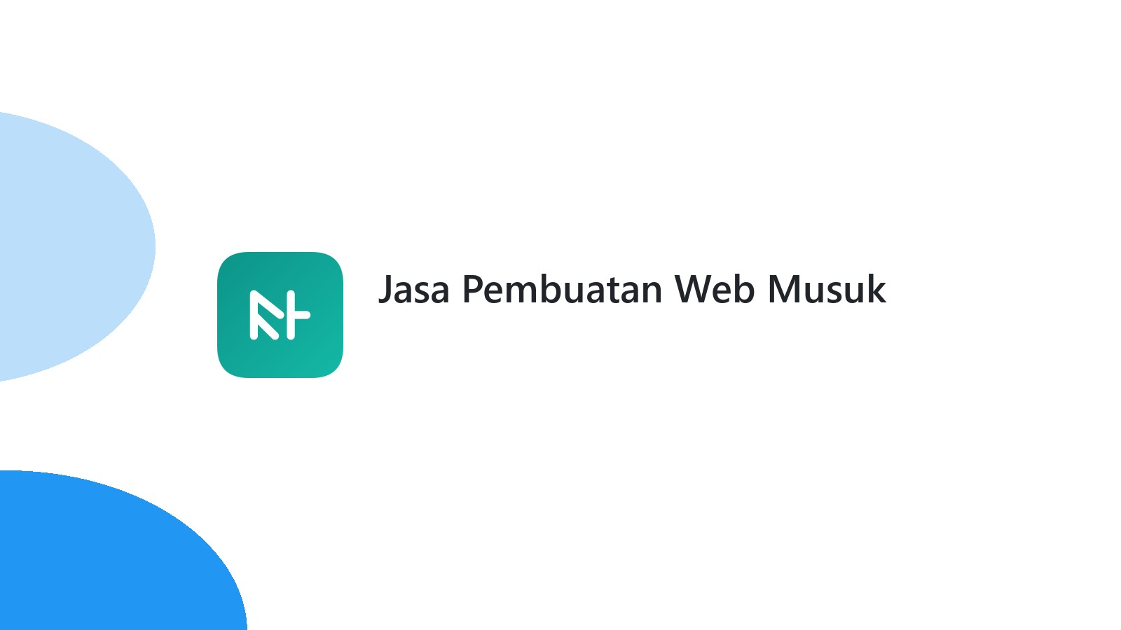 Jasa Pembuatan Web Musuk