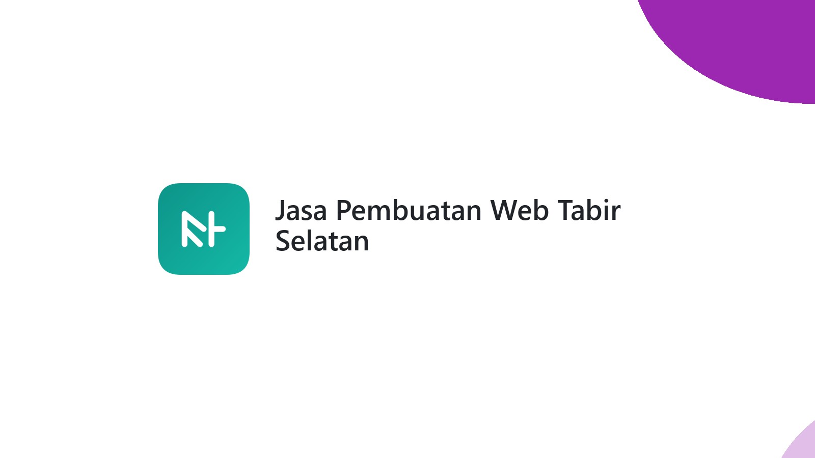Jasa Pembuatan Web Tabir Selatan