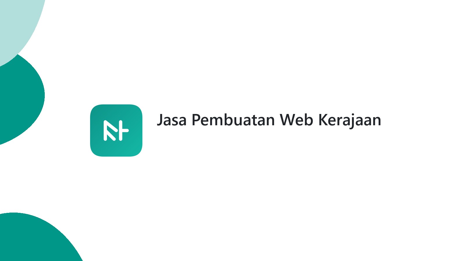 Jasa Pembuatan Web Kerajaan