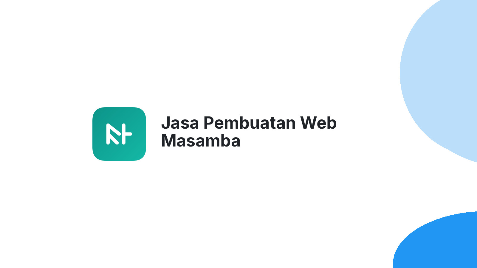 Jasa Pembuatan Web Masamba