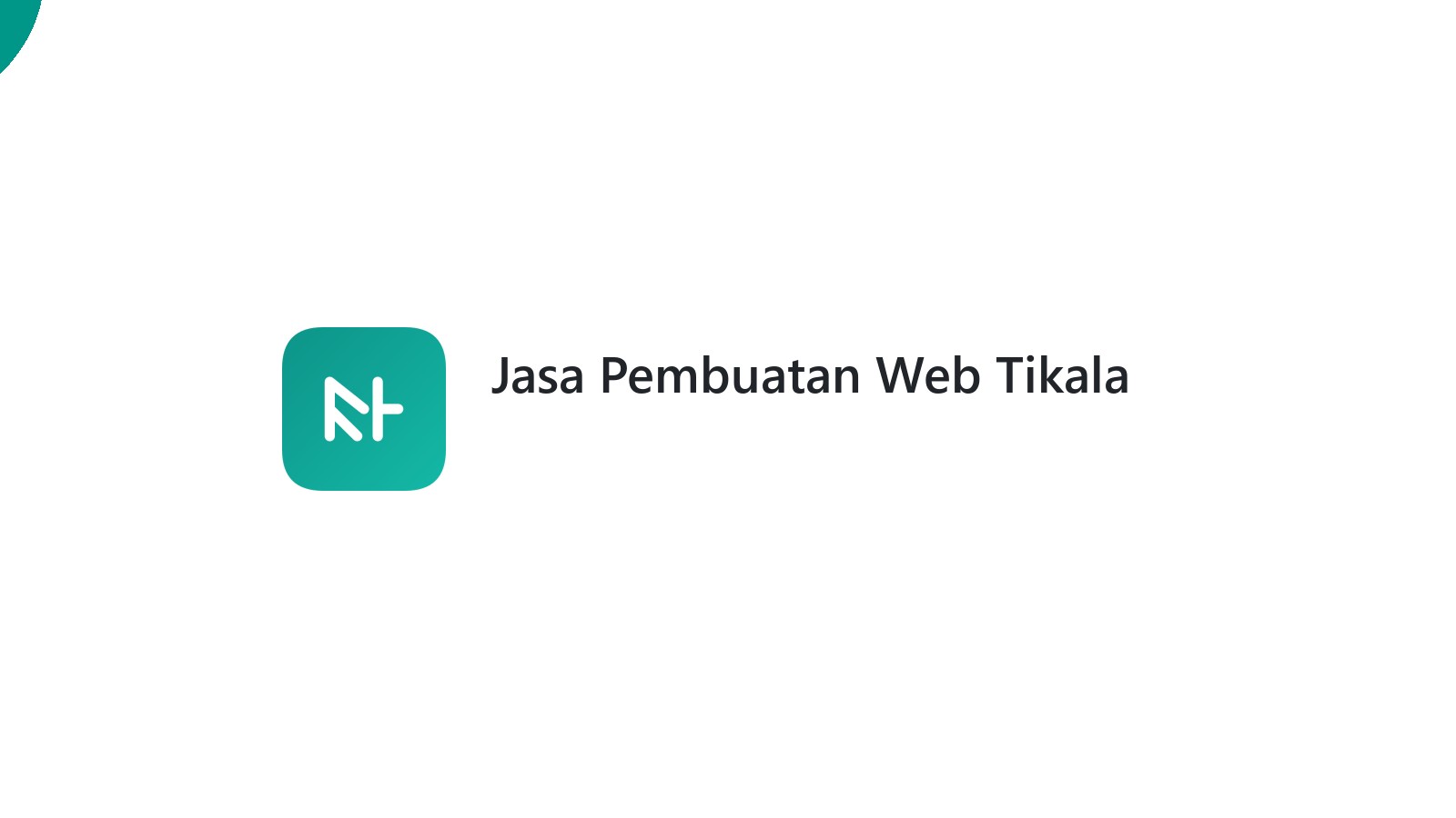 Jasa Pembuatan Web Tikala