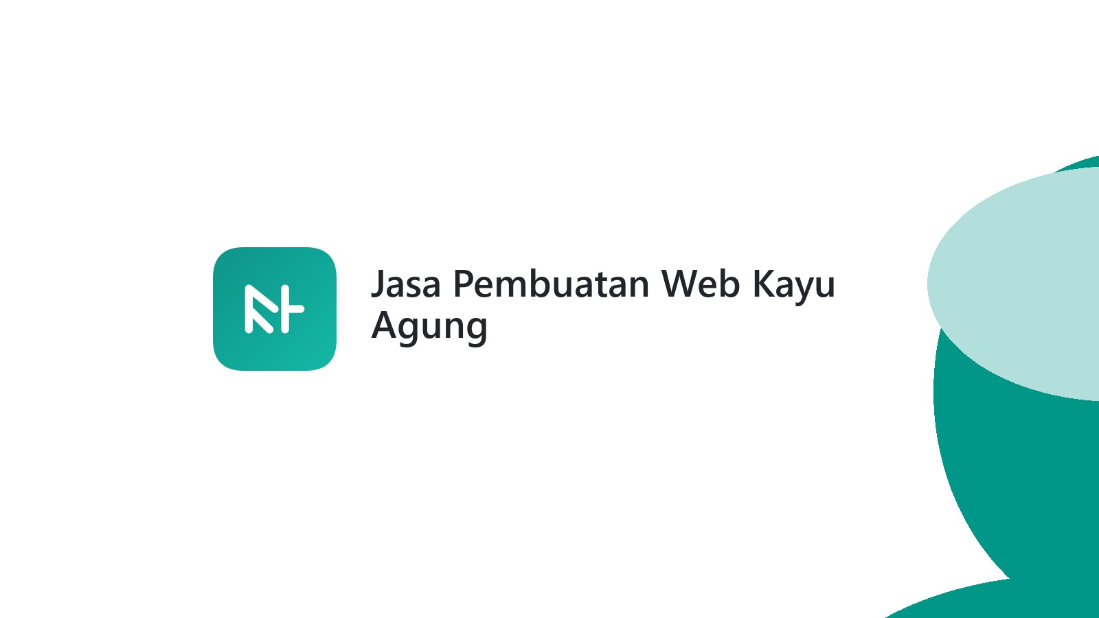 Jasa Pembuatan Web Kayu Agung