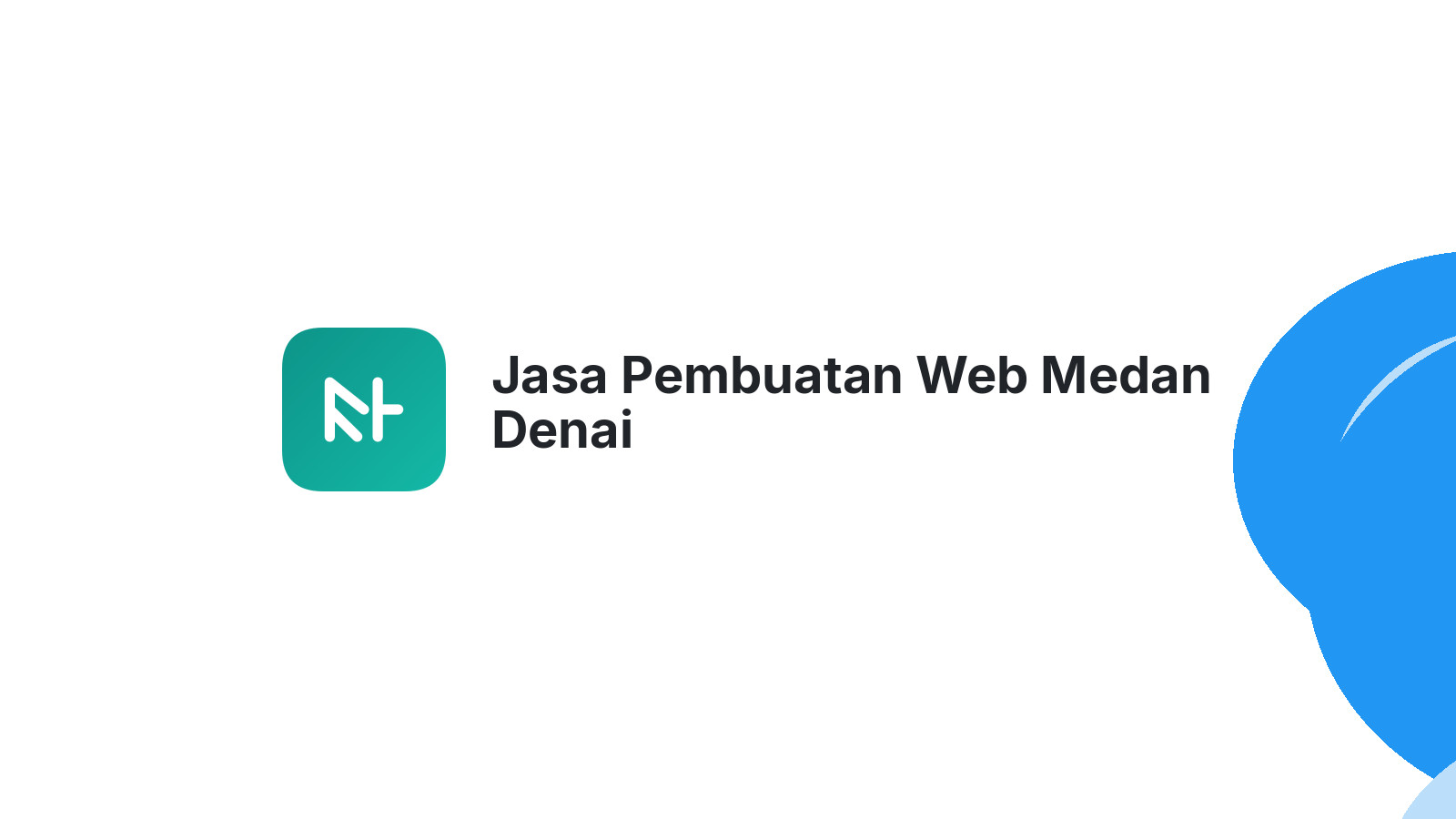 Jasa Pembuatan Web Medan Denai