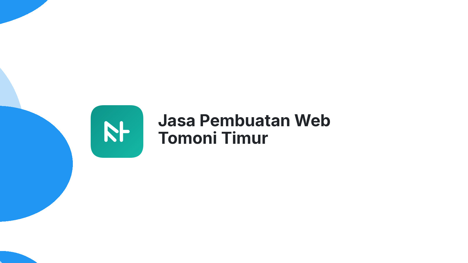 Jasa Pembuatan Web Tomoni Timur
