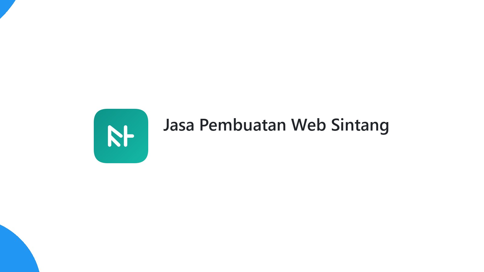 Jasa Pembuatan Web Sintang