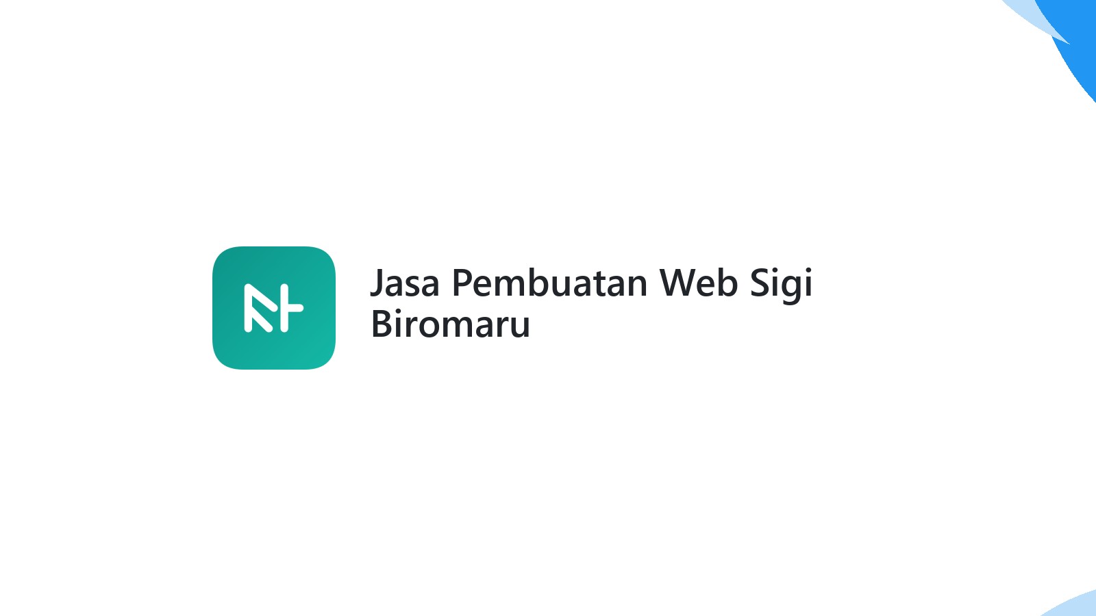 Jasa Pembuatan Web Sigi Biromaru