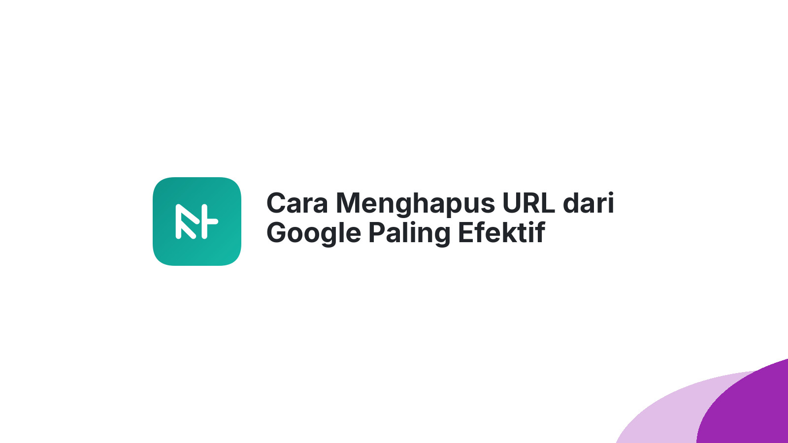 Cara Menghapus URL dari Google Paling Efektif