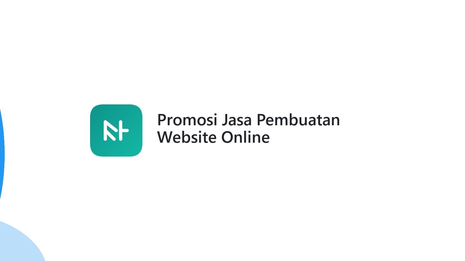 Promosi Jasa Pembuatan Website Online