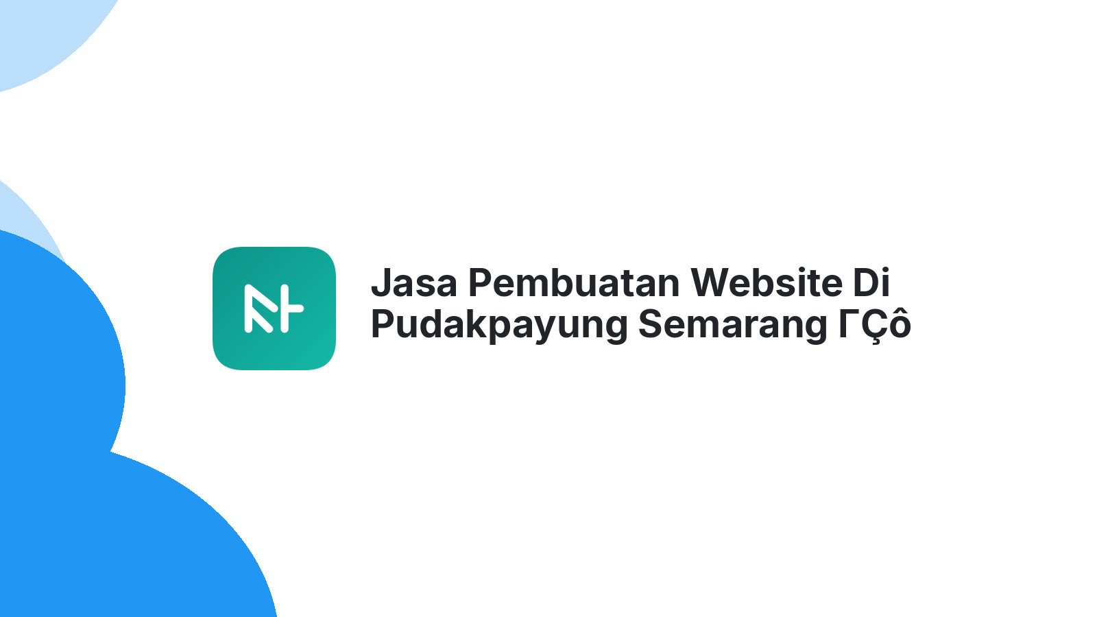 Jasa Pembuatan Website Di Pudakpayung Semarang ΓÇô Profesional & Terjangkau