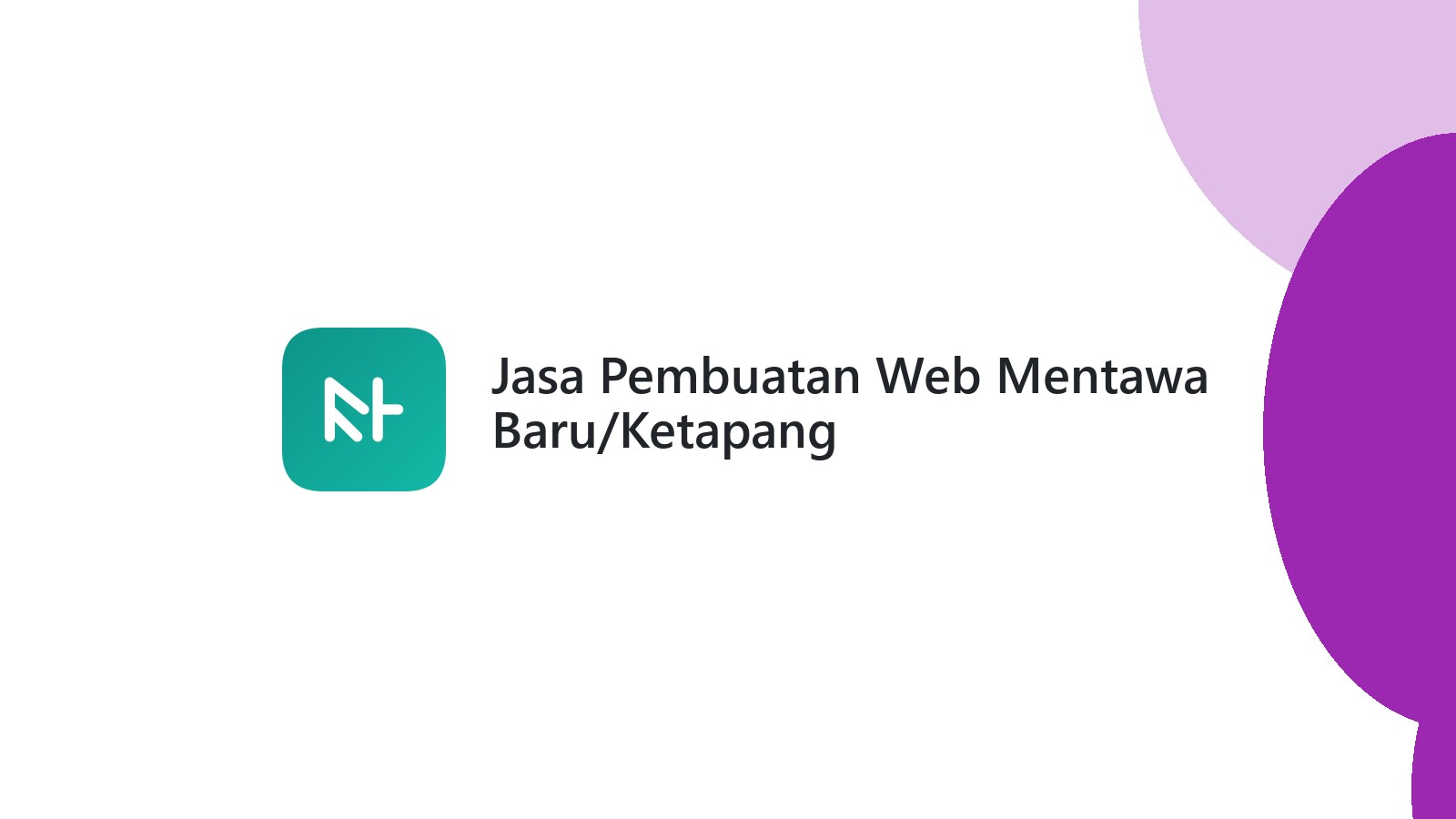 Jasa Pembuatan Web Mentawa Baru/Ketapang