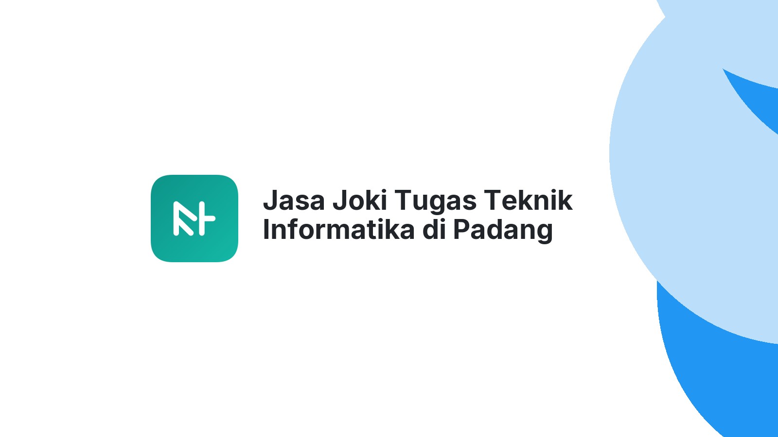 Jasa Joki Tugas Teknik Informatika di Padang Gelugur