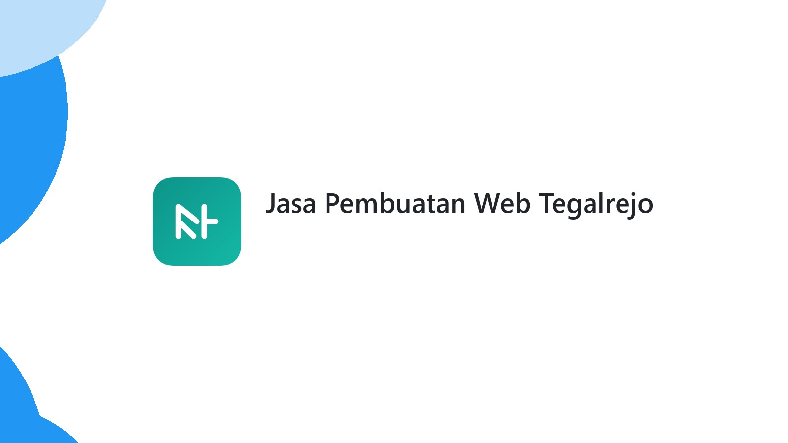 Jasa Pembuatan Web Tegalrejo