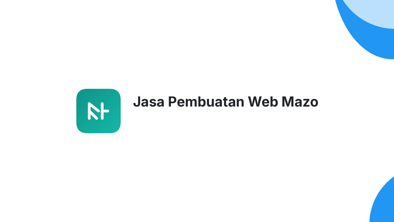 Jasa Pembuatan Web Mazo