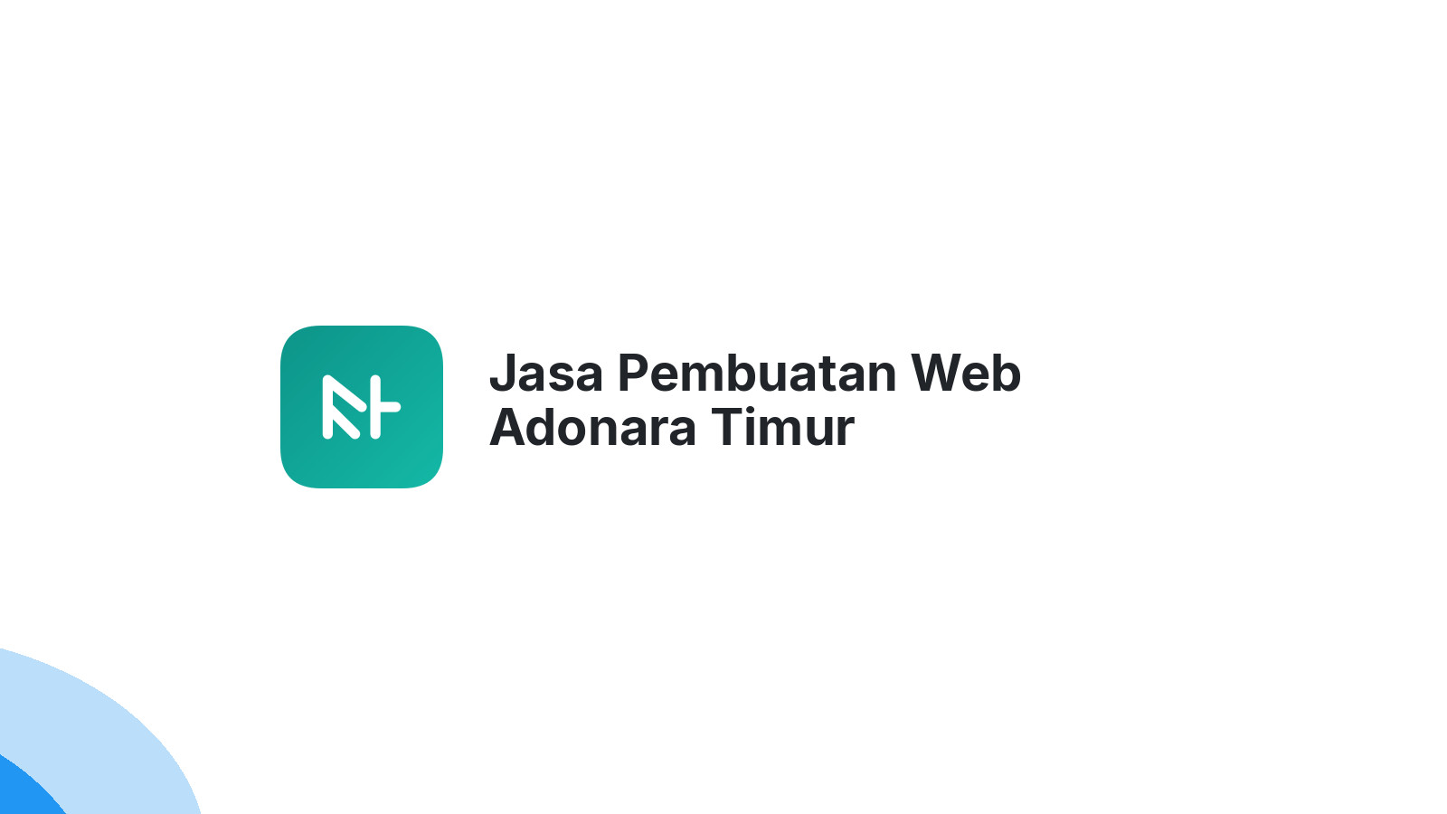 Jasa Pembuatan Web Adonara Timur