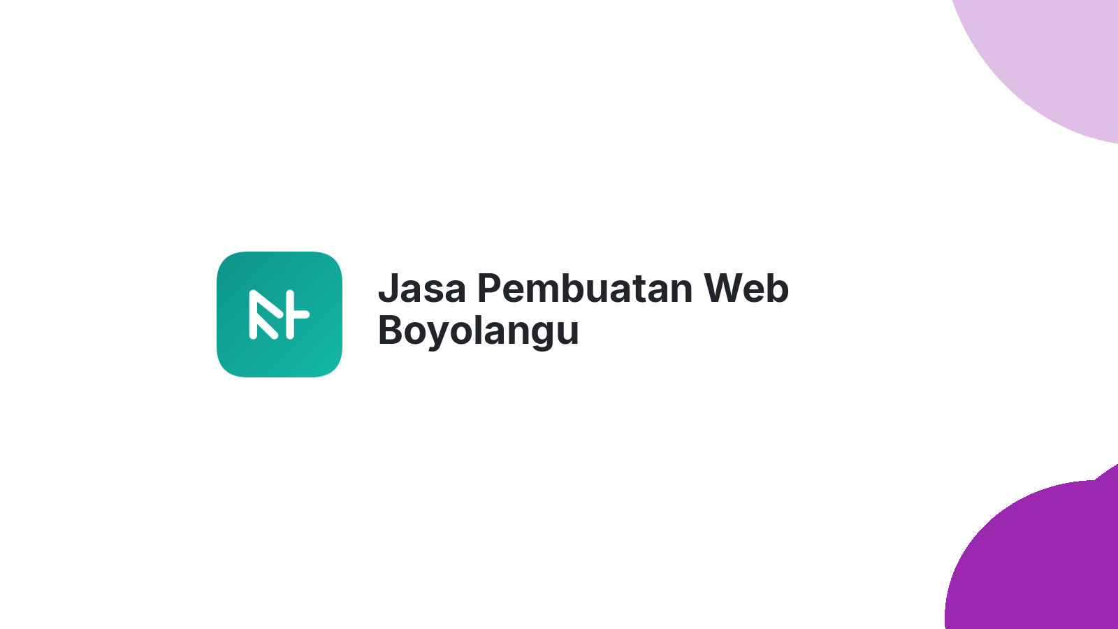 Jasa Pembuatan Web Boyolangu