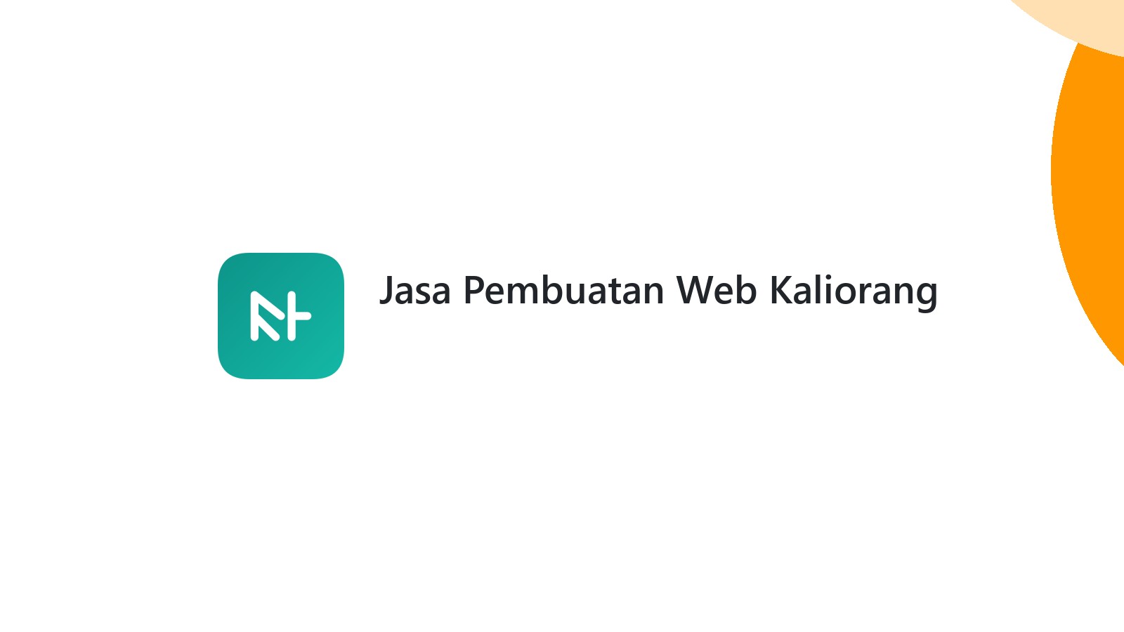 Jasa Pembuatan Web Kaliorang