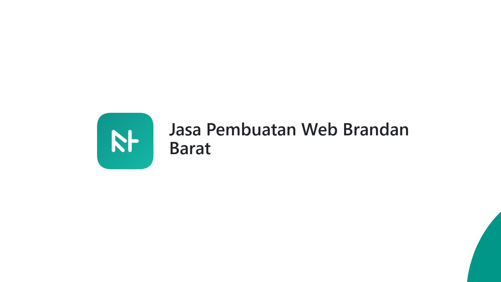 Jasa Pembuatan Web Brandan Barat