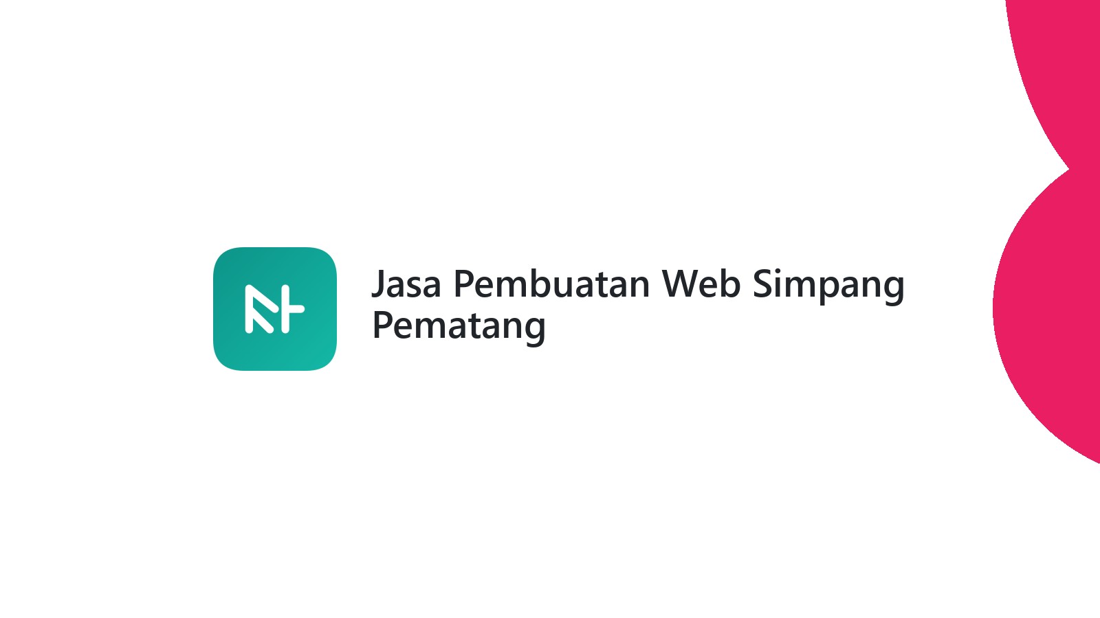 Jasa Pembuatan Web Simpang Pematang