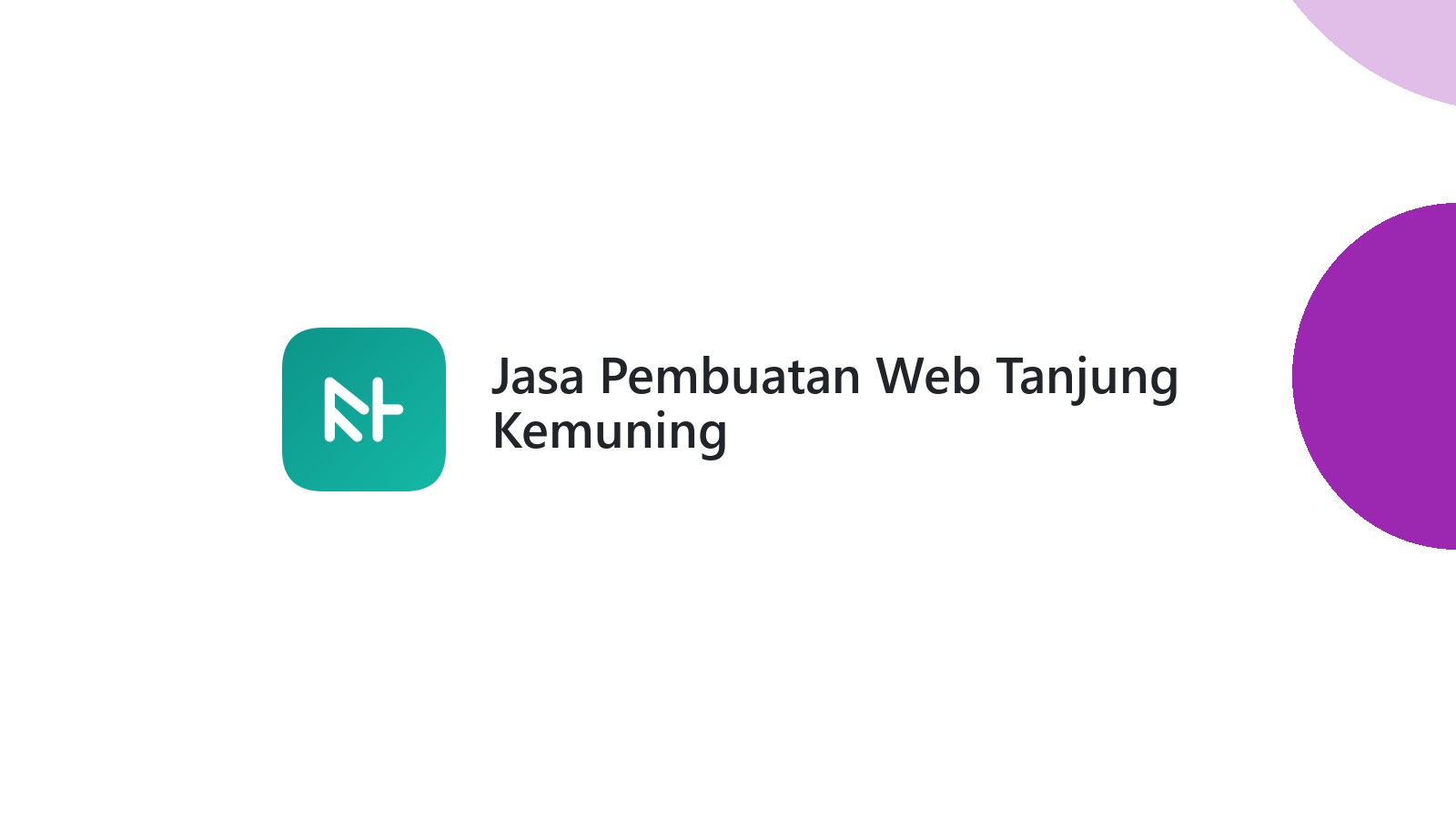 Jasa Pembuatan Web Tanjung Kemuning