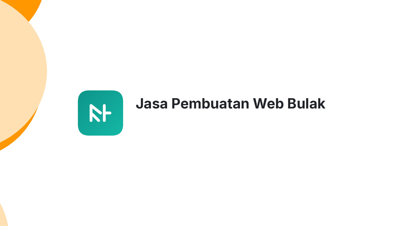 Jasa Pembuatan Web Bulak