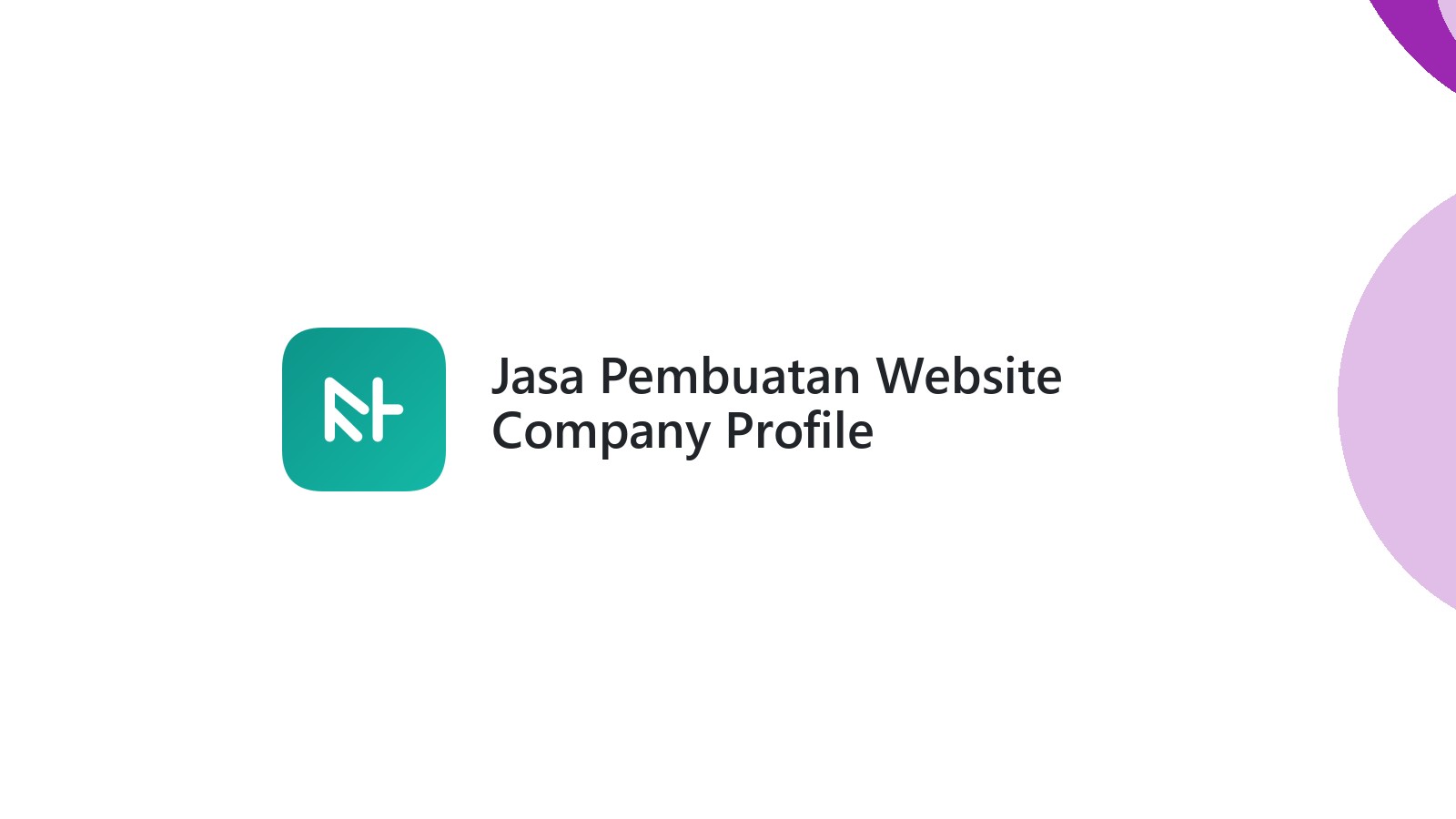 Jasa Pembuatan Website Company Profile