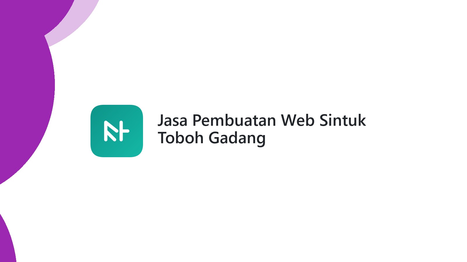 Jasa Pembuatan Web Sintuk Toboh Gadang