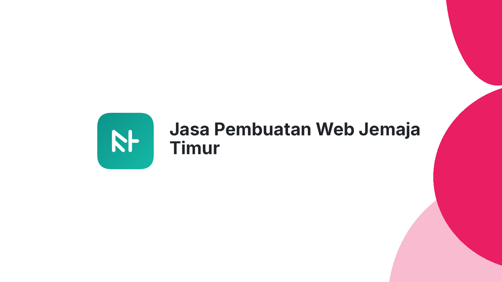 Jasa Pembuatan Web Jemaja Timur
