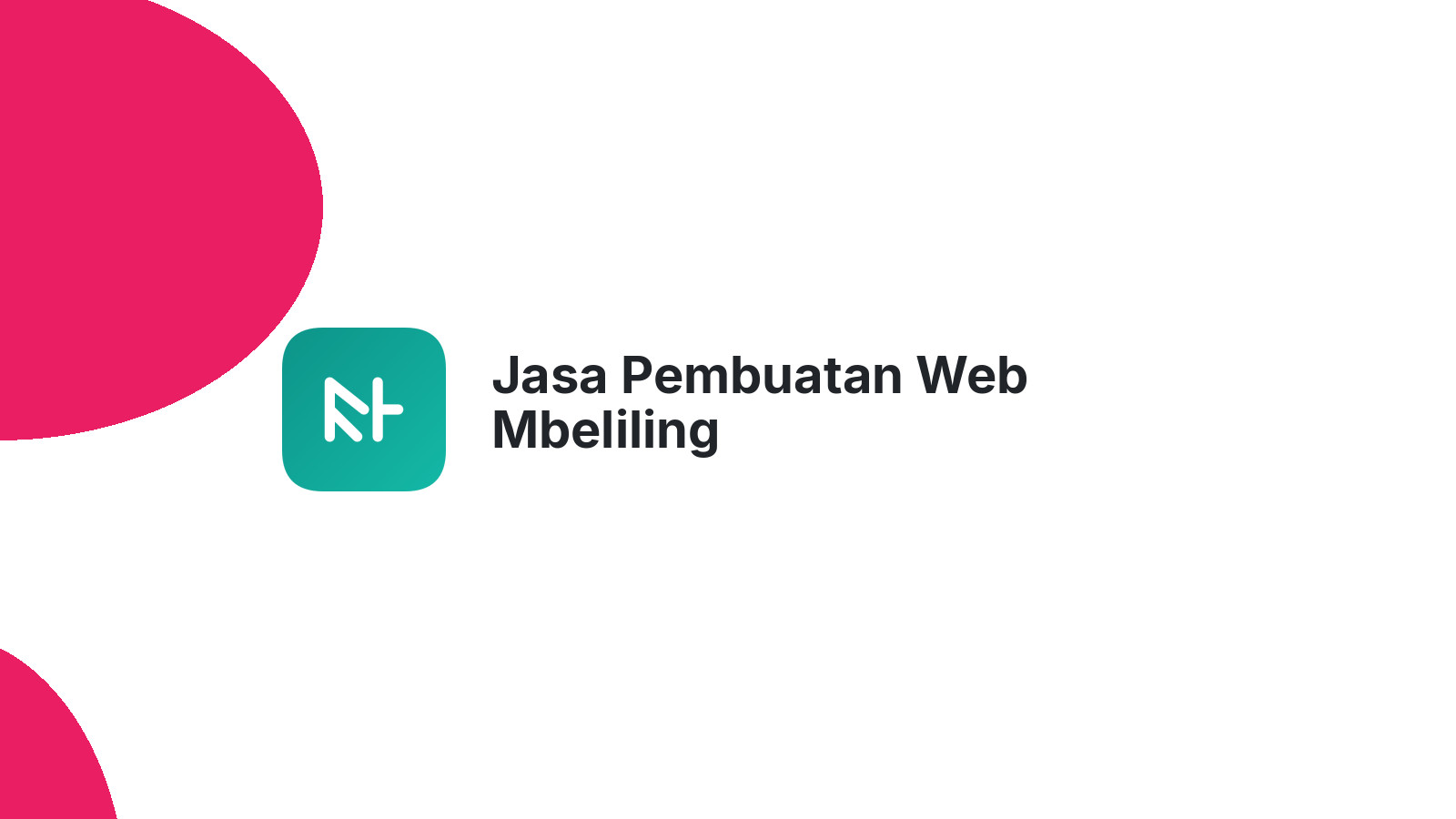 Jasa Pembuatan Web Mbeliling