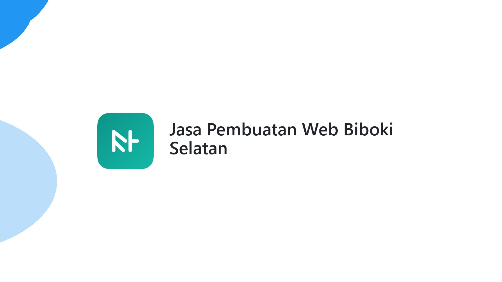 Jasa Pembuatan Web Biboki Selatan