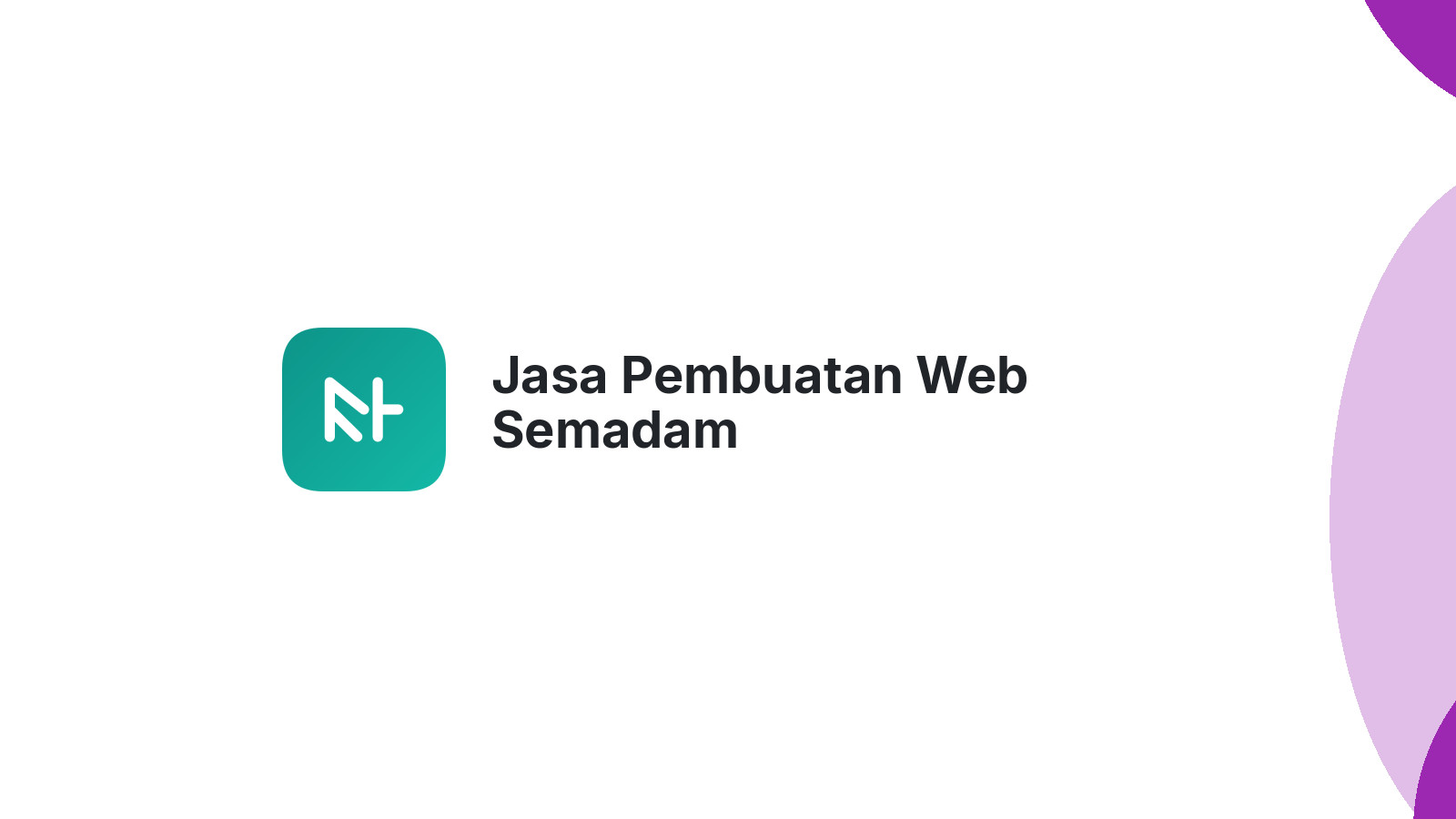 Jasa Pembuatan Web Semadam